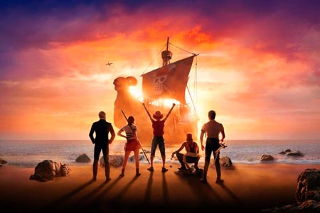  One Piece. - -  